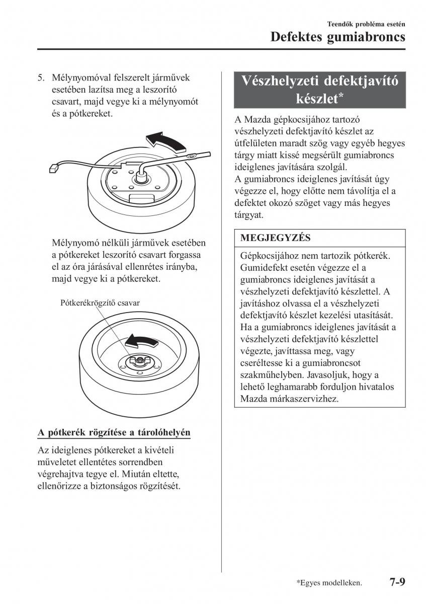 Mazda CX 3 Kezelesi utmutato / page 571