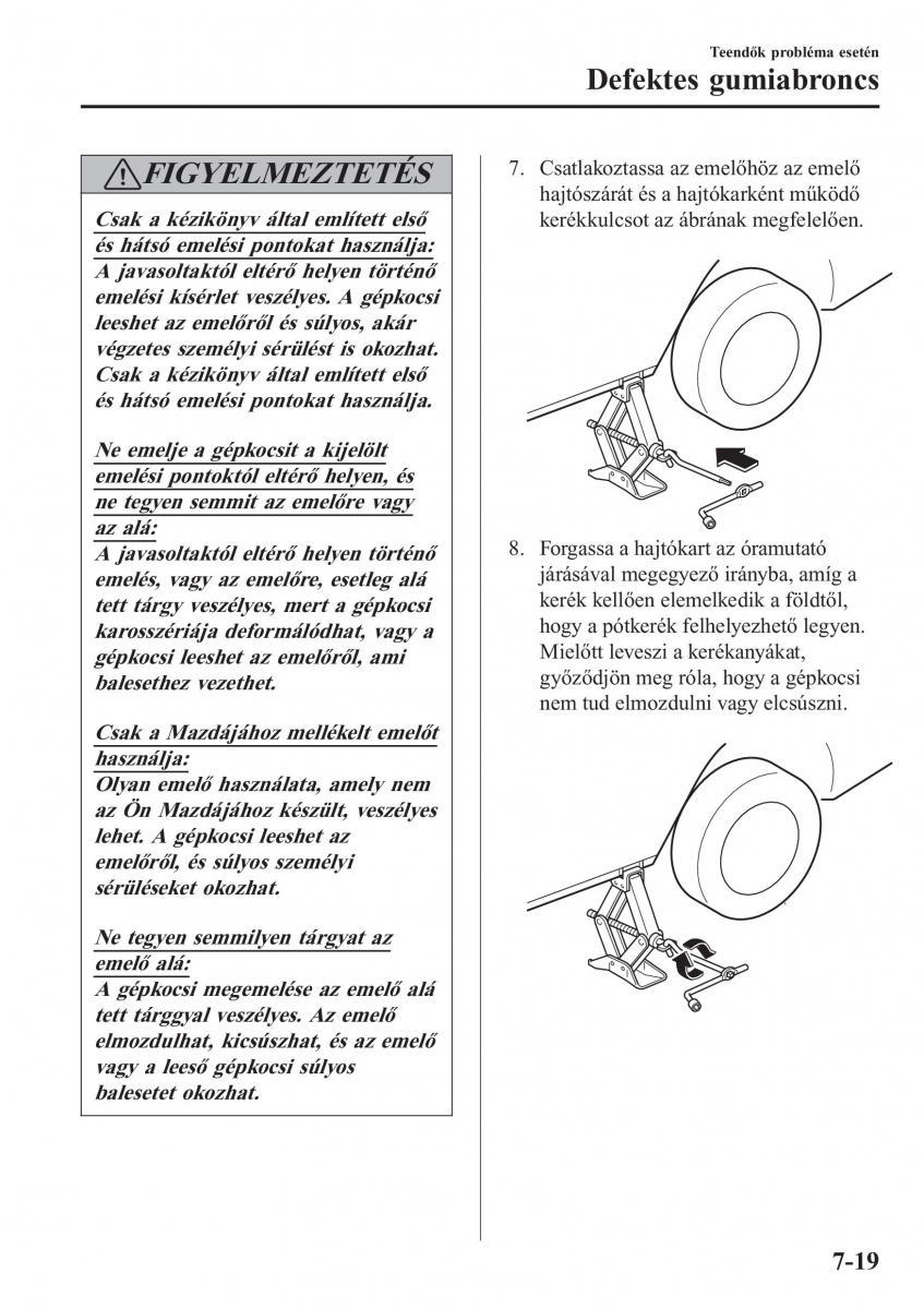 Mazda CX 3 Kezelesi utmutato / page 581