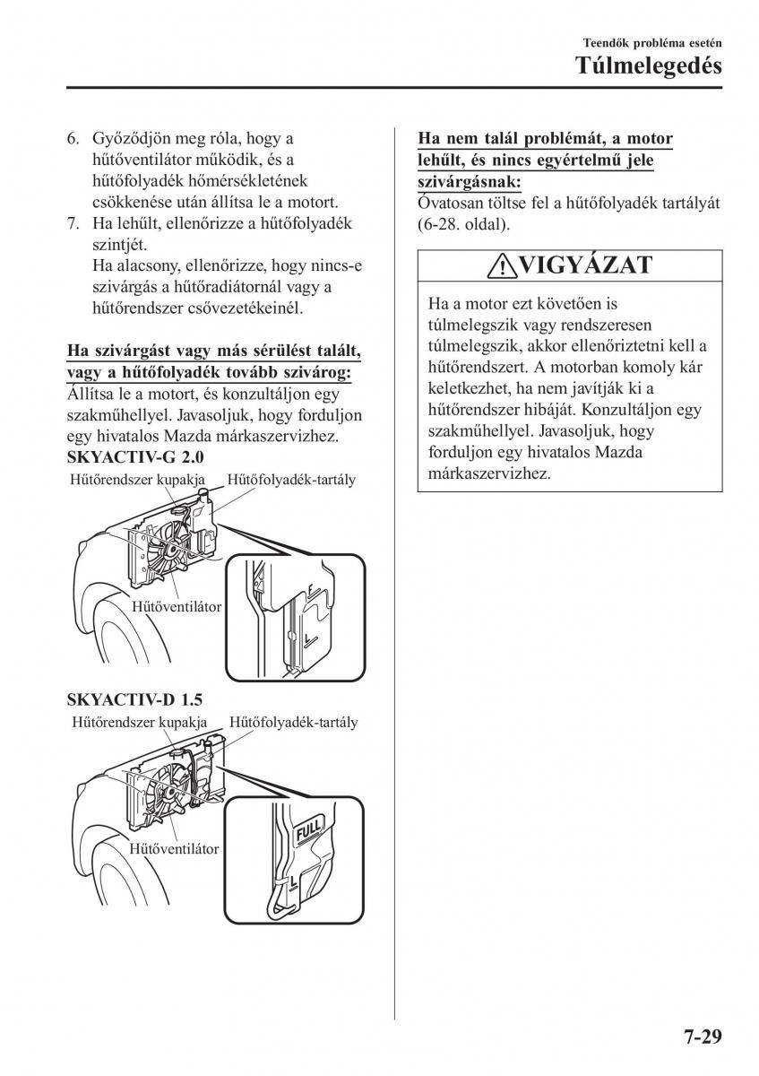 Mazda CX 3 Kezelesi utmutato / page 591