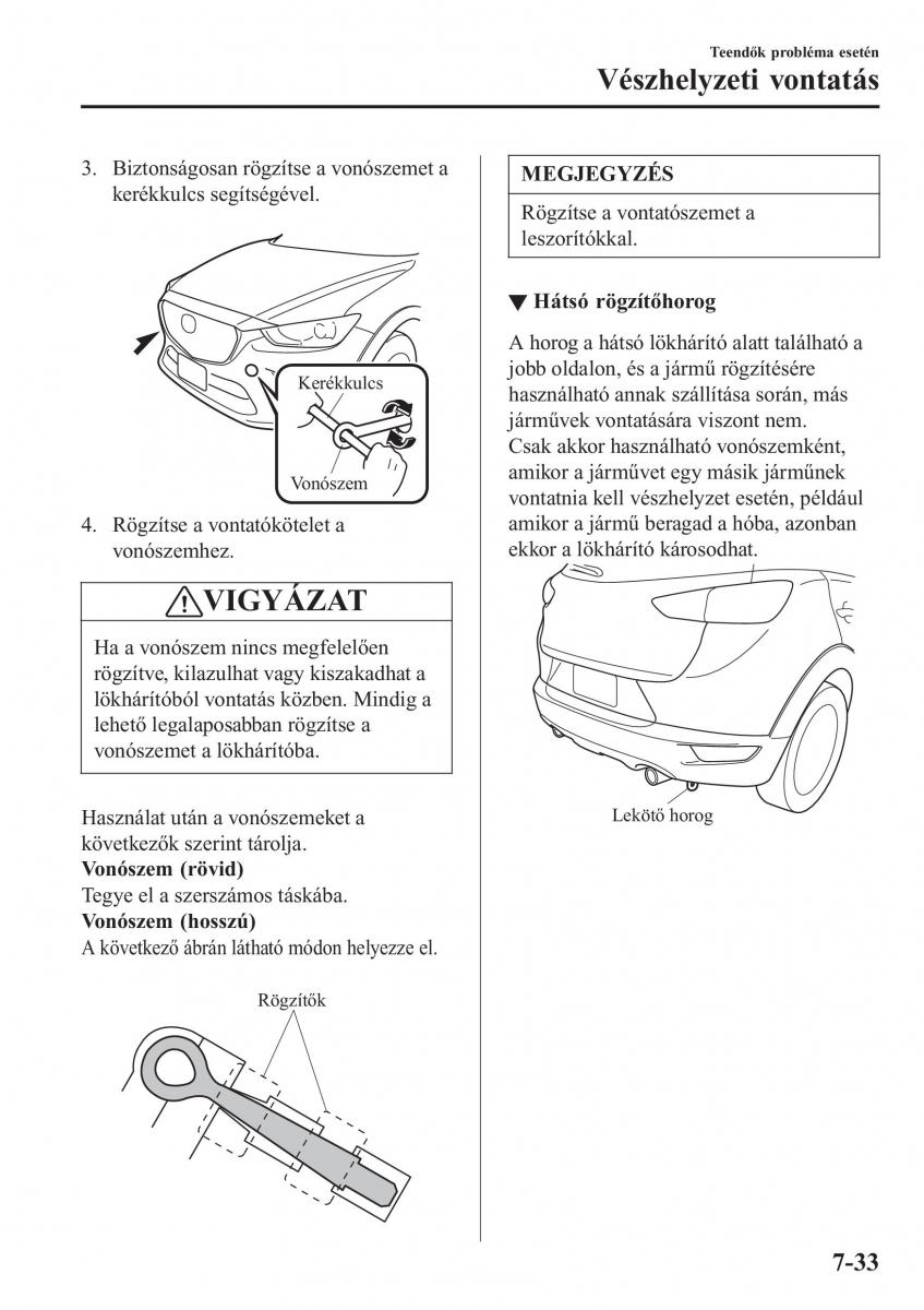 Mazda CX 3 Kezelesi utmutato / page 595