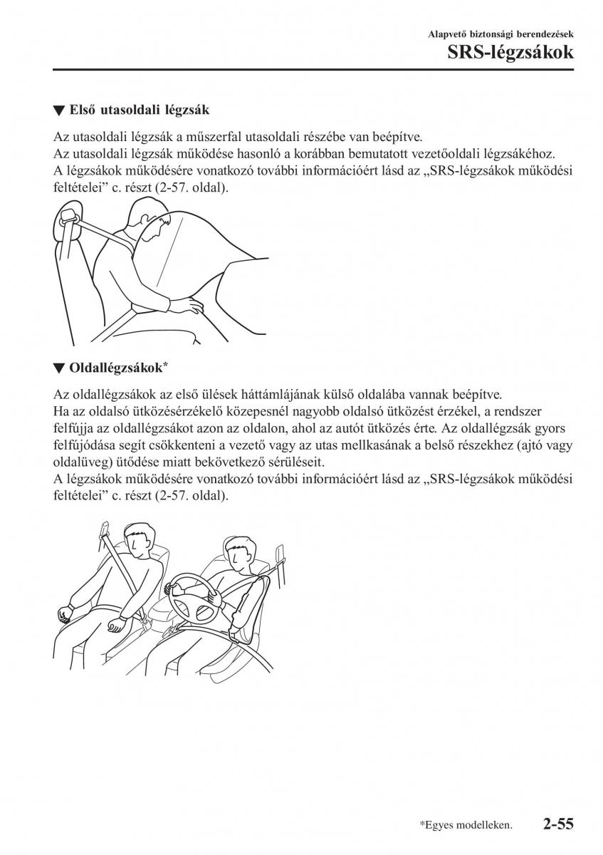 Mazda CX 3 Kezelesi utmutato / page 75