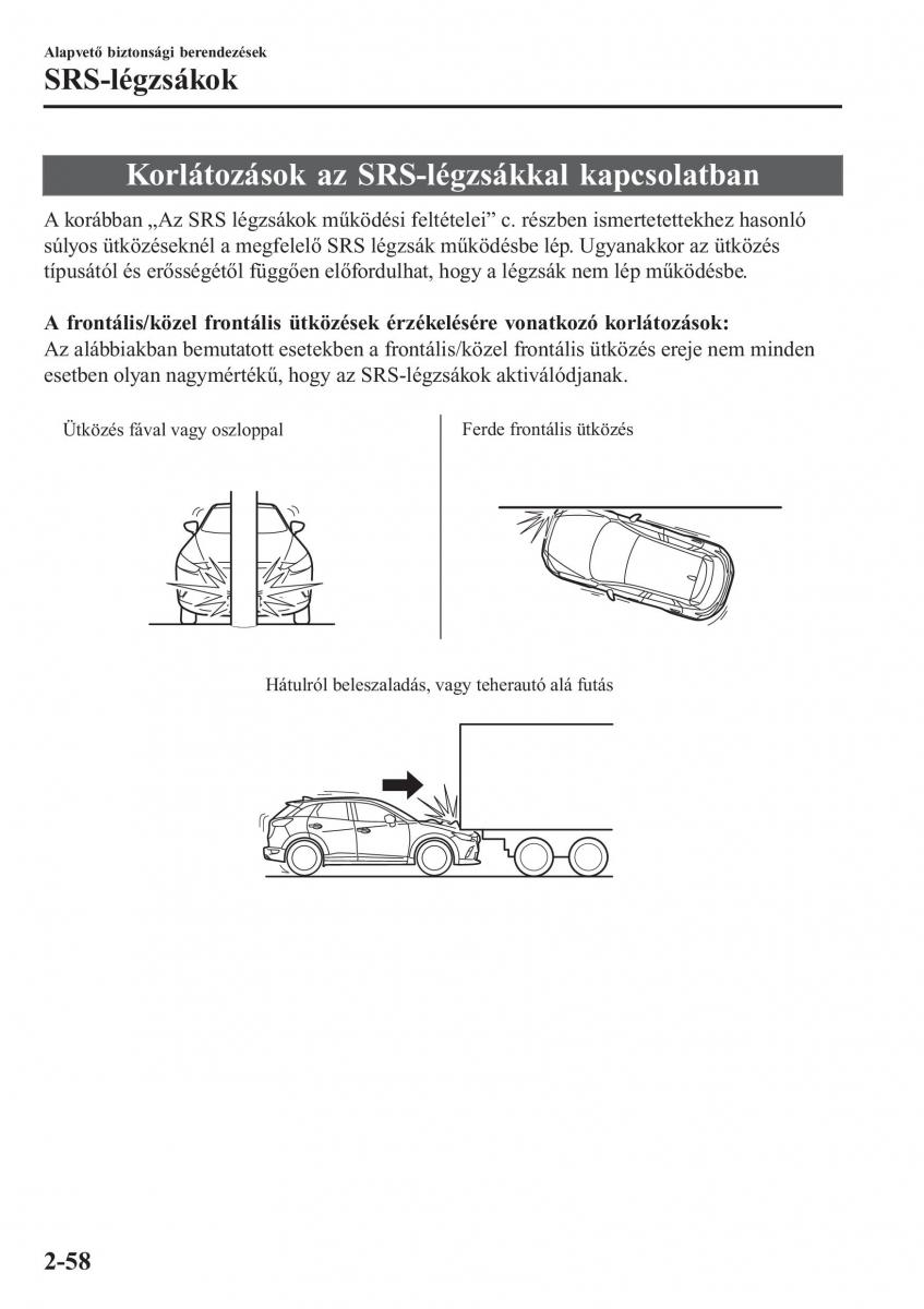 Mazda CX 3 Kezelesi utmutato / page 78