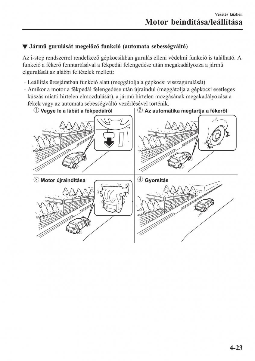 Mazda CX 3 Kezelesi utmutato / page 169