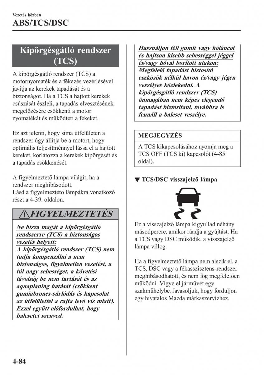 Mazda CX 3 Kezelesi utmutato / page 230