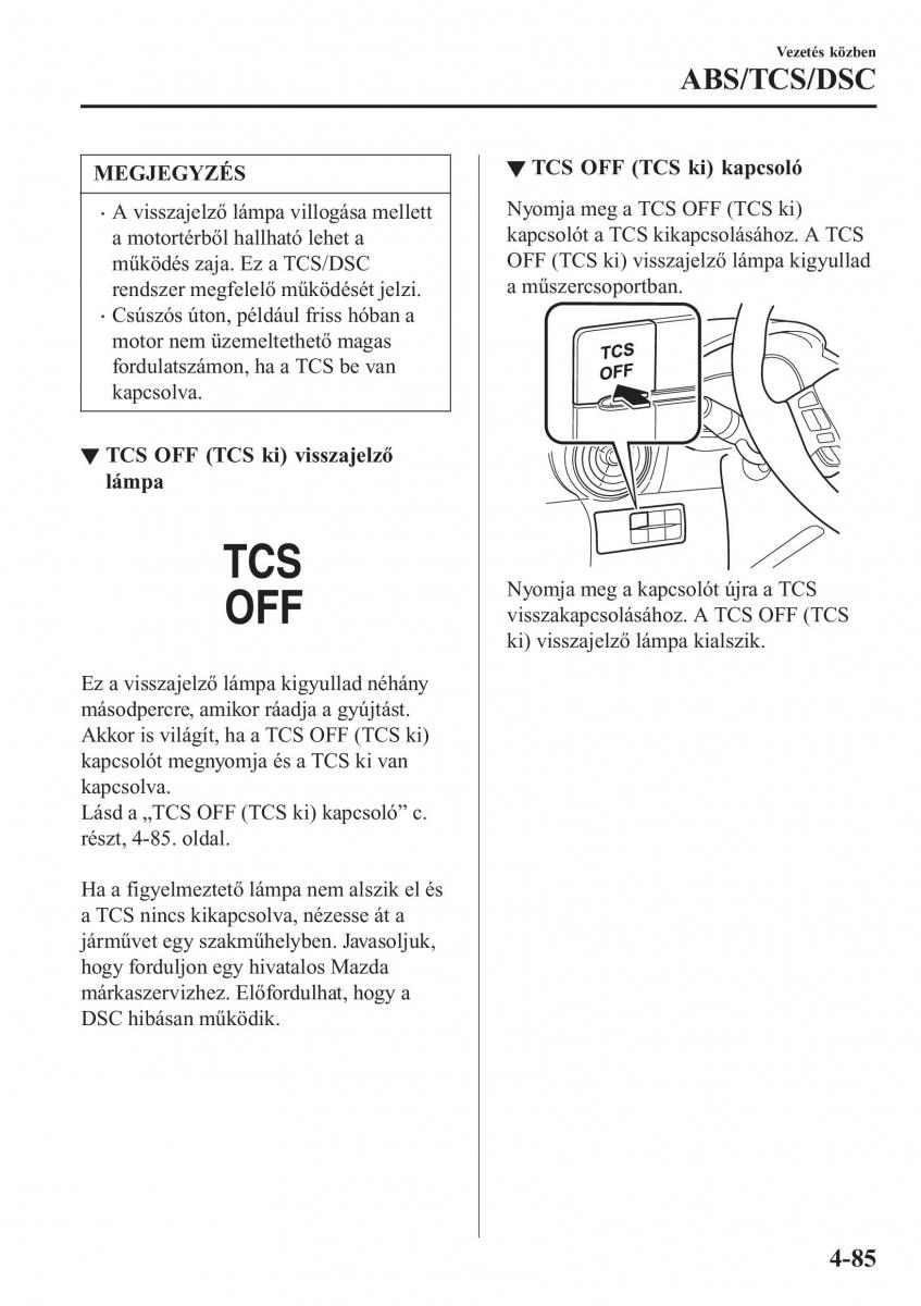 Mazda CX 3 Kezelesi utmutato / page 231