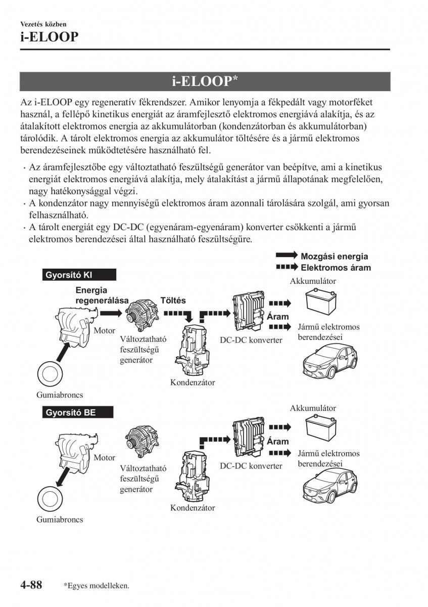 Mazda CX 3 Kezelesi utmutato / page 234