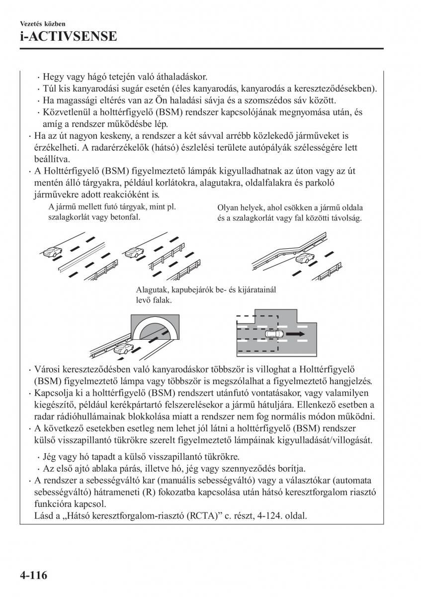 Mazda CX 3 Kezelesi utmutato / page 262