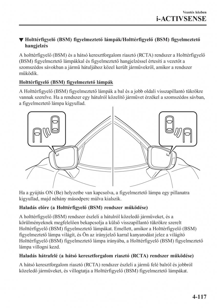 Mazda CX 3 Kezelesi utmutato / page 263