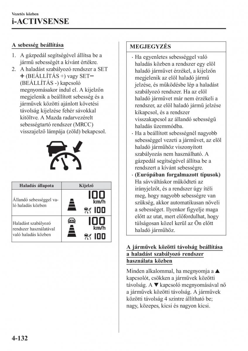 Mazda CX 3 Kezelesi utmutato / page 278