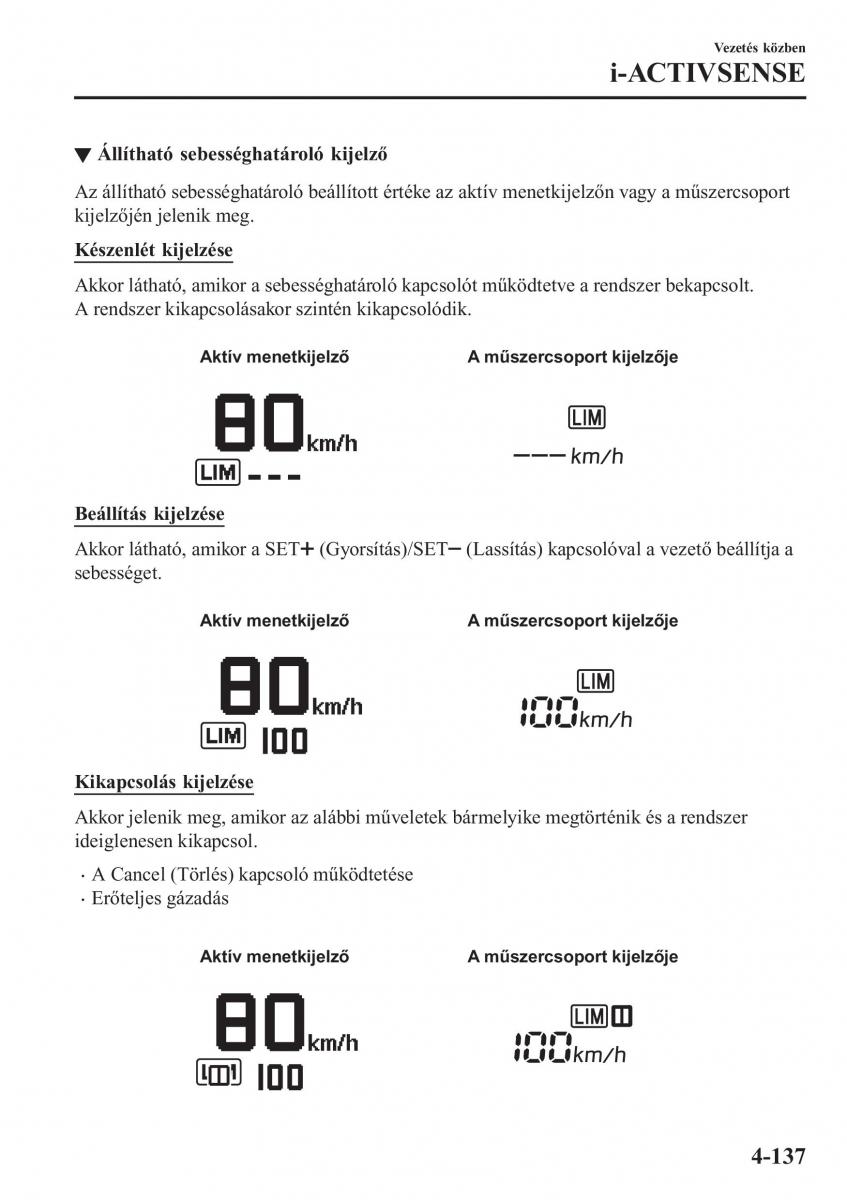 Mazda CX 3 Kezelesi utmutato / page 283