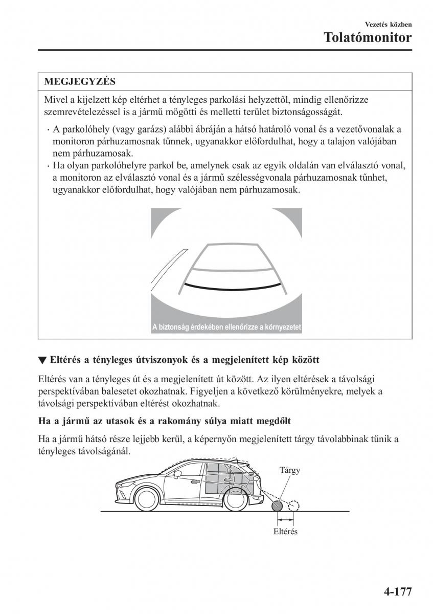 Mazda CX 3 Kezelesi utmutato / page 323