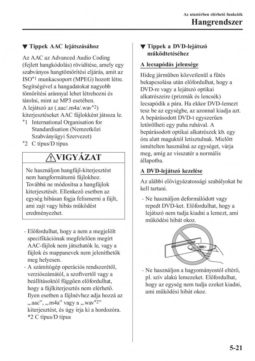 Mazda CX 3 Kezelesi utmutato / page 353