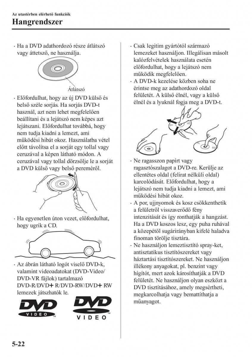 Mazda CX 3 Kezelesi utmutato / page 354