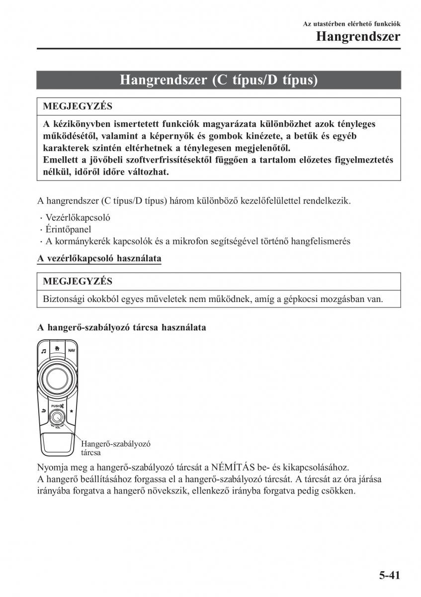 Mazda CX 3 Kezelesi utmutato / page 373