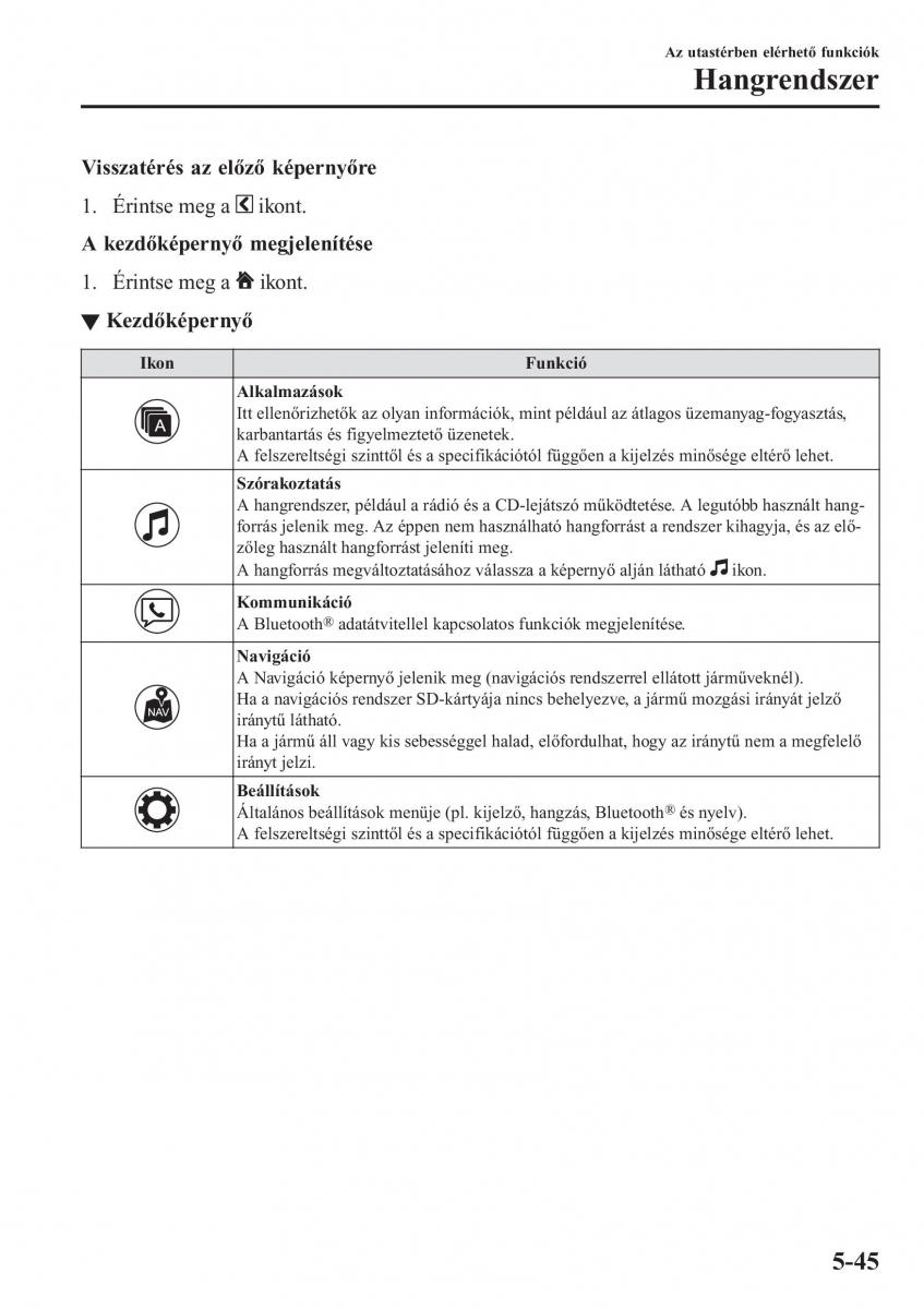 Mazda CX 3 Kezelesi utmutato / page 377