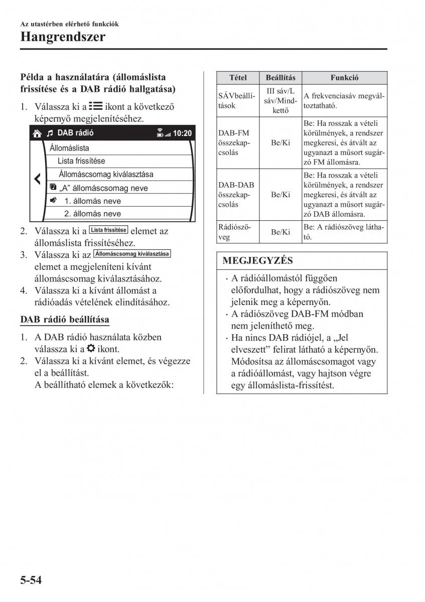 Mazda CX 3 Kezelesi utmutato / page 386