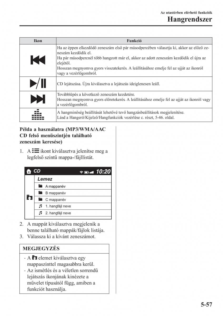 Mazda CX 3 Kezelesi utmutato / page 389