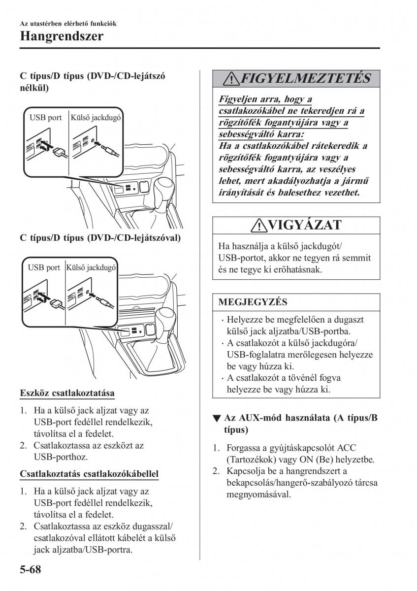 Mazda CX 3 Kezelesi utmutato / page 400