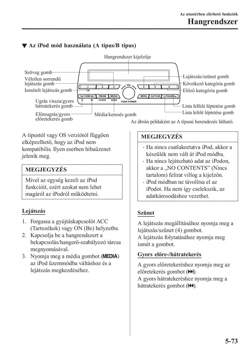 Mazda CX 3 Kezelesi utmutato / page 405