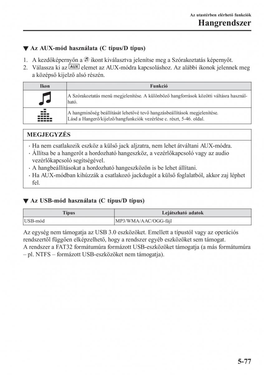 Mazda CX 3 Kezelesi utmutato / page 409