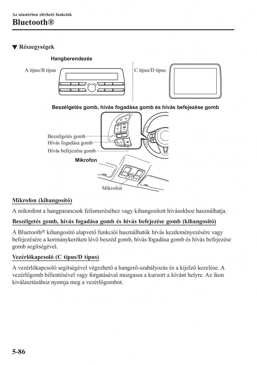 Mazda CX 3 Kezelesi utmutato / page 418