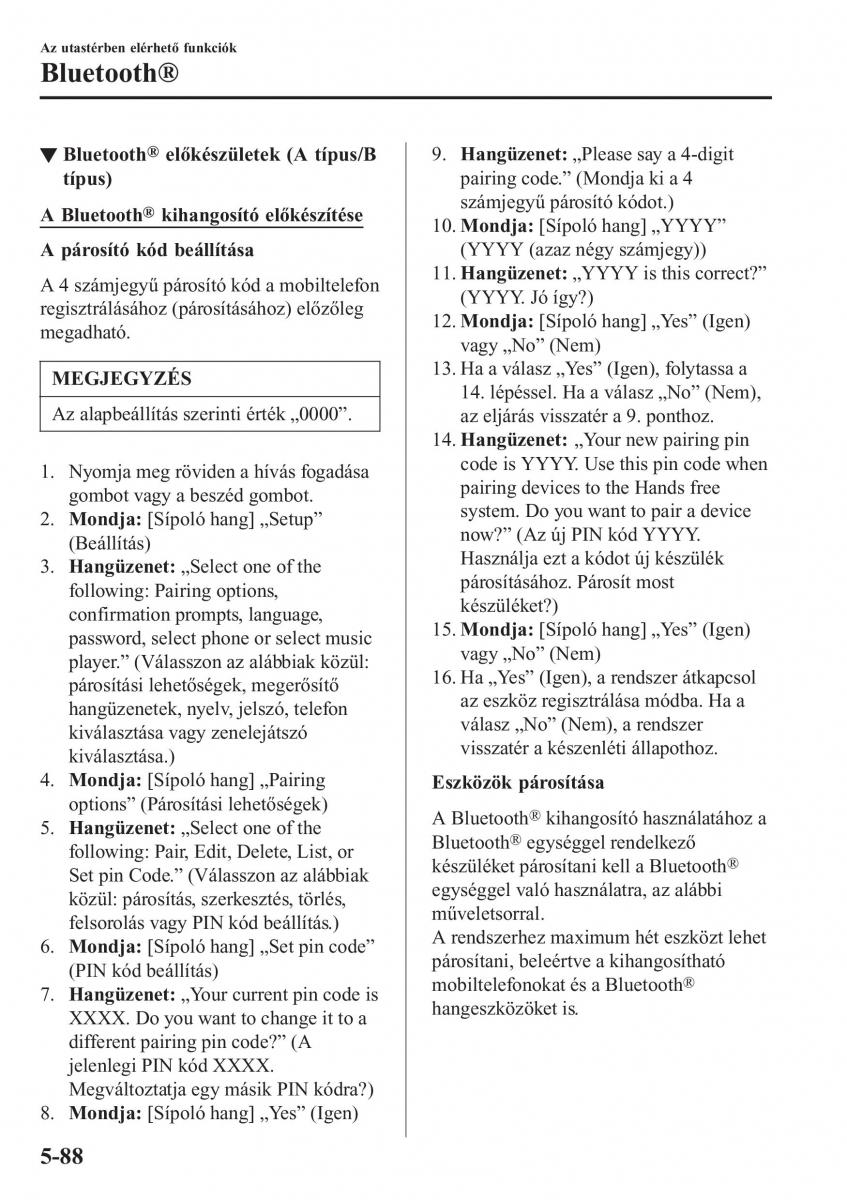 Mazda CX 3 Kezelesi utmutato / page 420