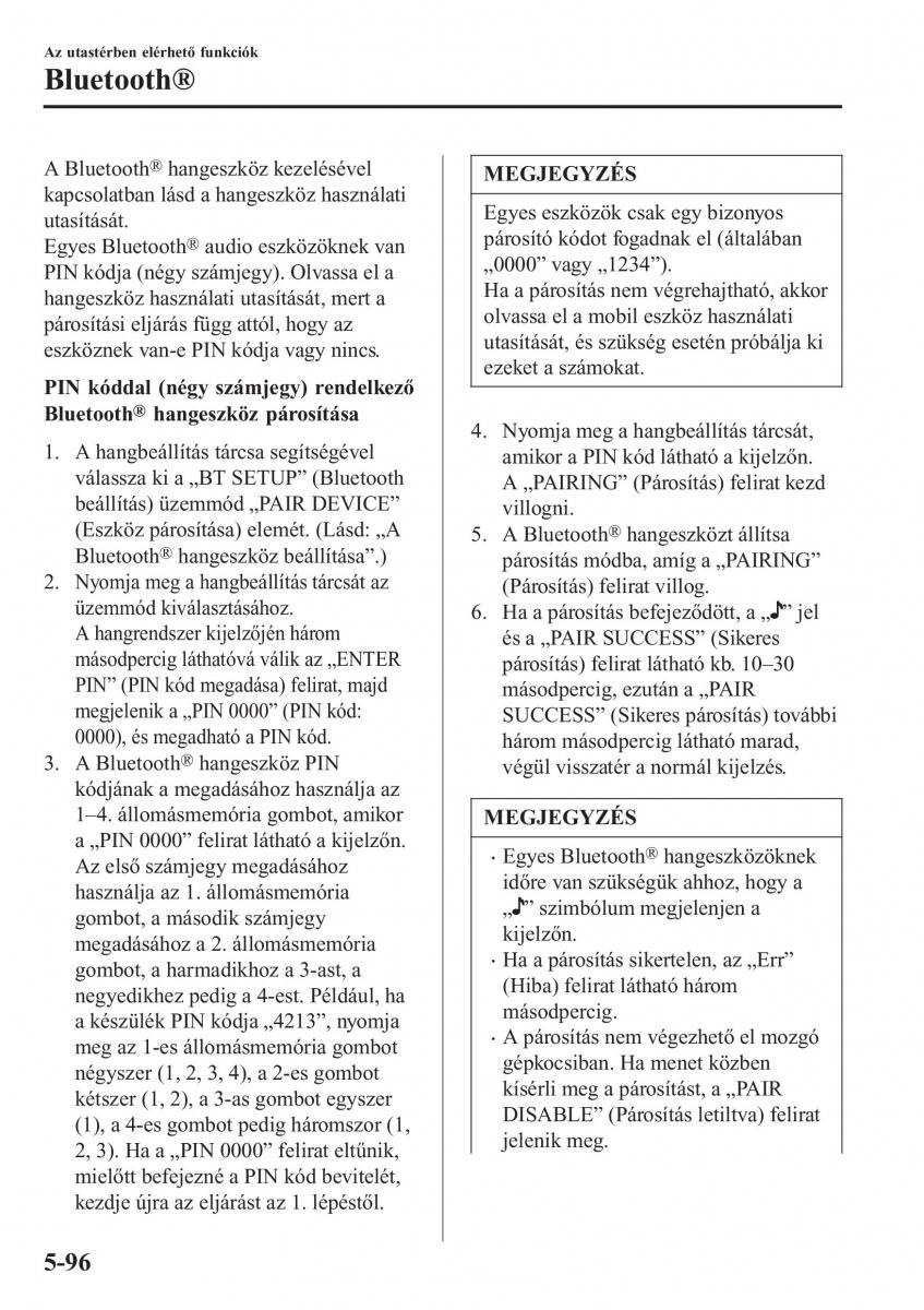 Mazda CX 3 Kezelesi utmutato / page 428