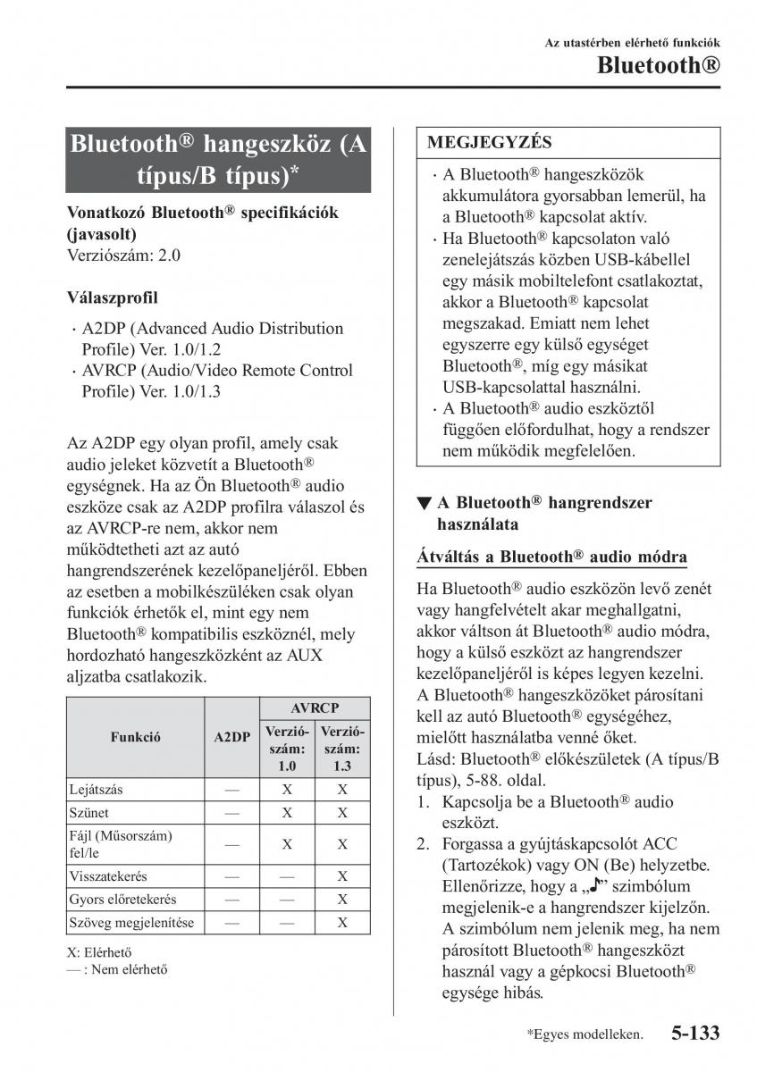 Mazda CX 3 Kezelesi utmutato / page 465