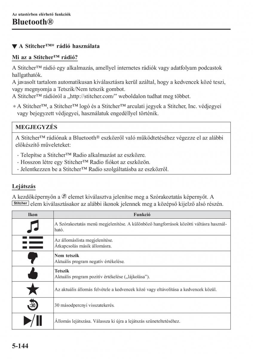 Mazda CX 3 Kezelesi utmutato / page 476