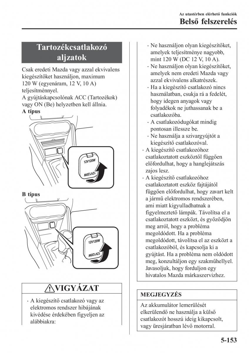 Mazda CX 3 Kezelesi utmutato / page 485