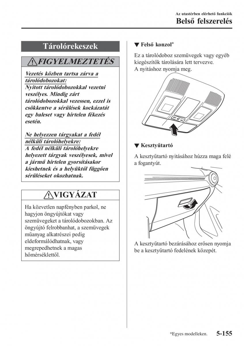 Mazda CX 3 Kezelesi utmutato / page 487