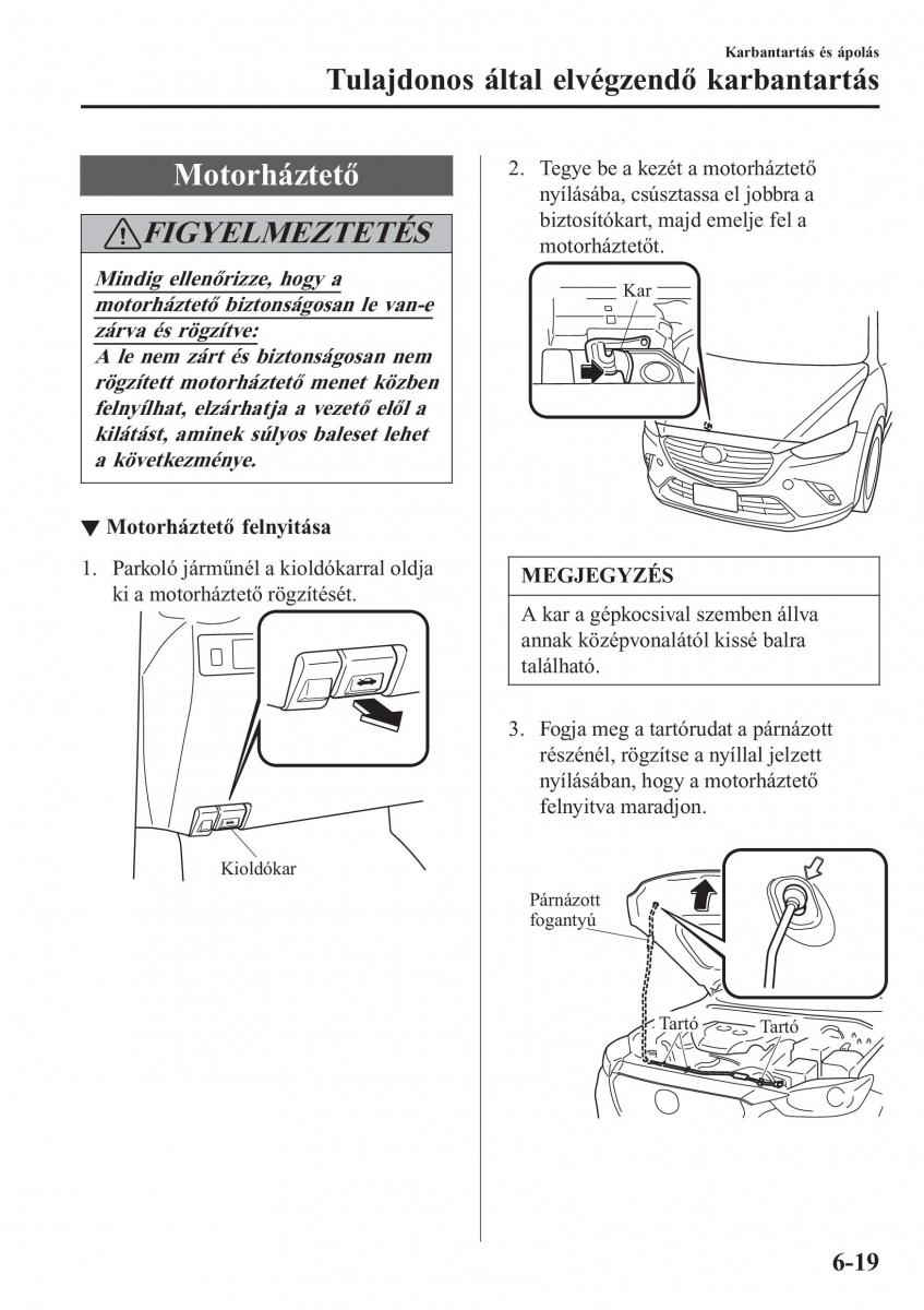 Mazda CX 3 Kezelesi utmutato / page 511