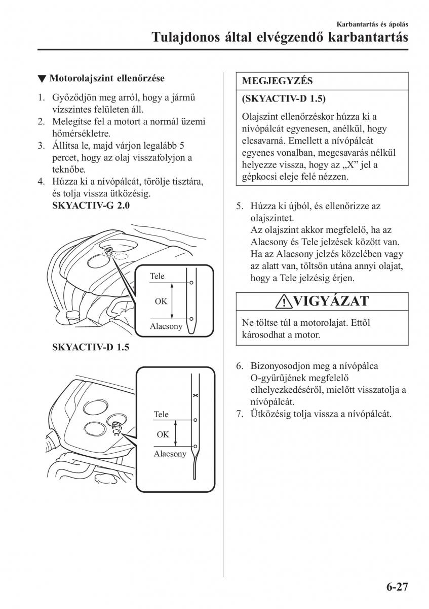 Mazda CX 3 Kezelesi utmutato / page 519