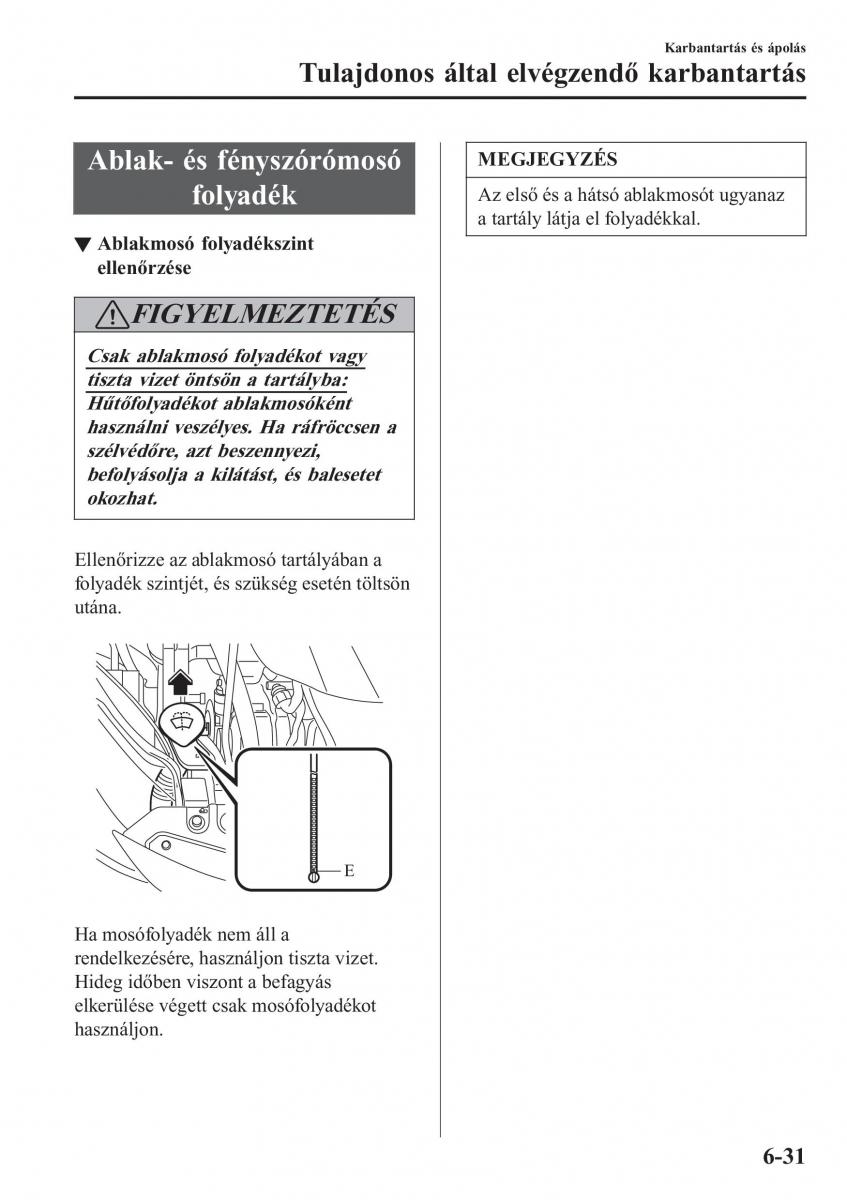 Mazda CX 3 Kezelesi utmutato / page 523