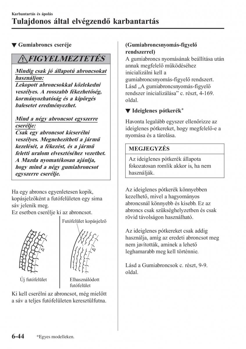 Mazda CX 3 Kezelesi utmutato / page 536