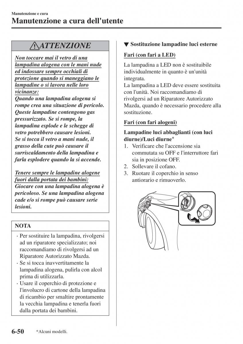 Mazda CX 3 manuale del proprietario / page 548