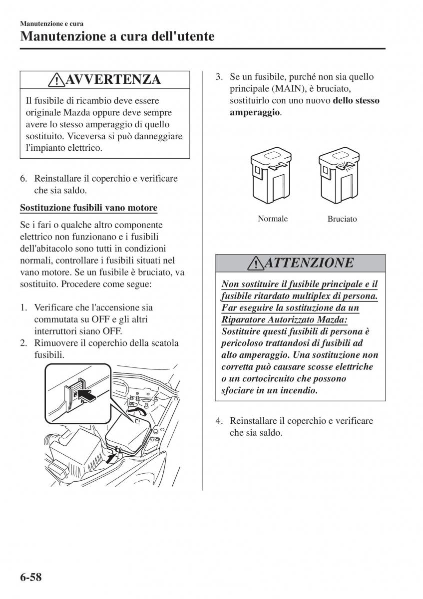 Mazda CX 3 manuale del proprietario / page 556