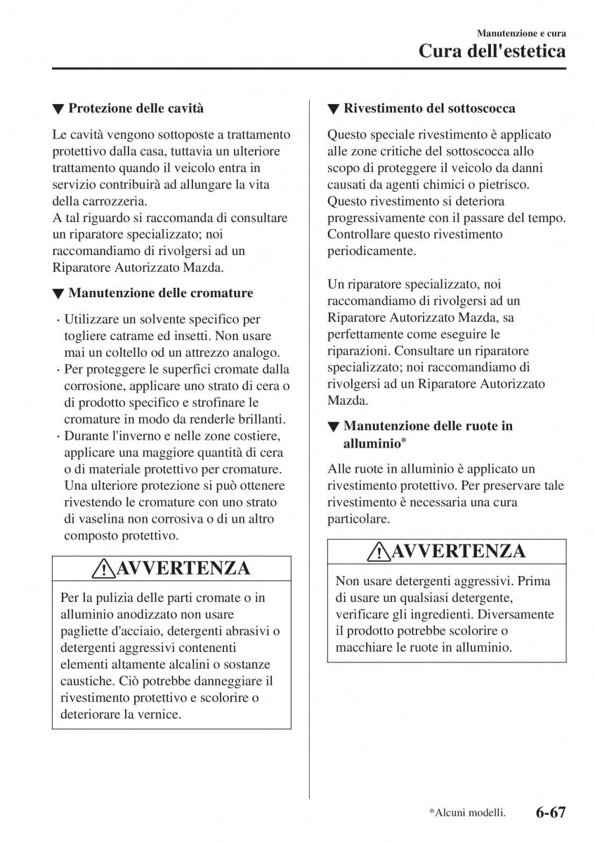 Mazda CX 3 manuale del proprietario / page 565