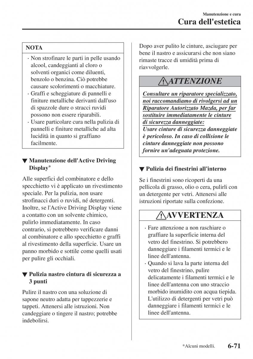 Mazda CX 3 manuale del proprietario / page 569