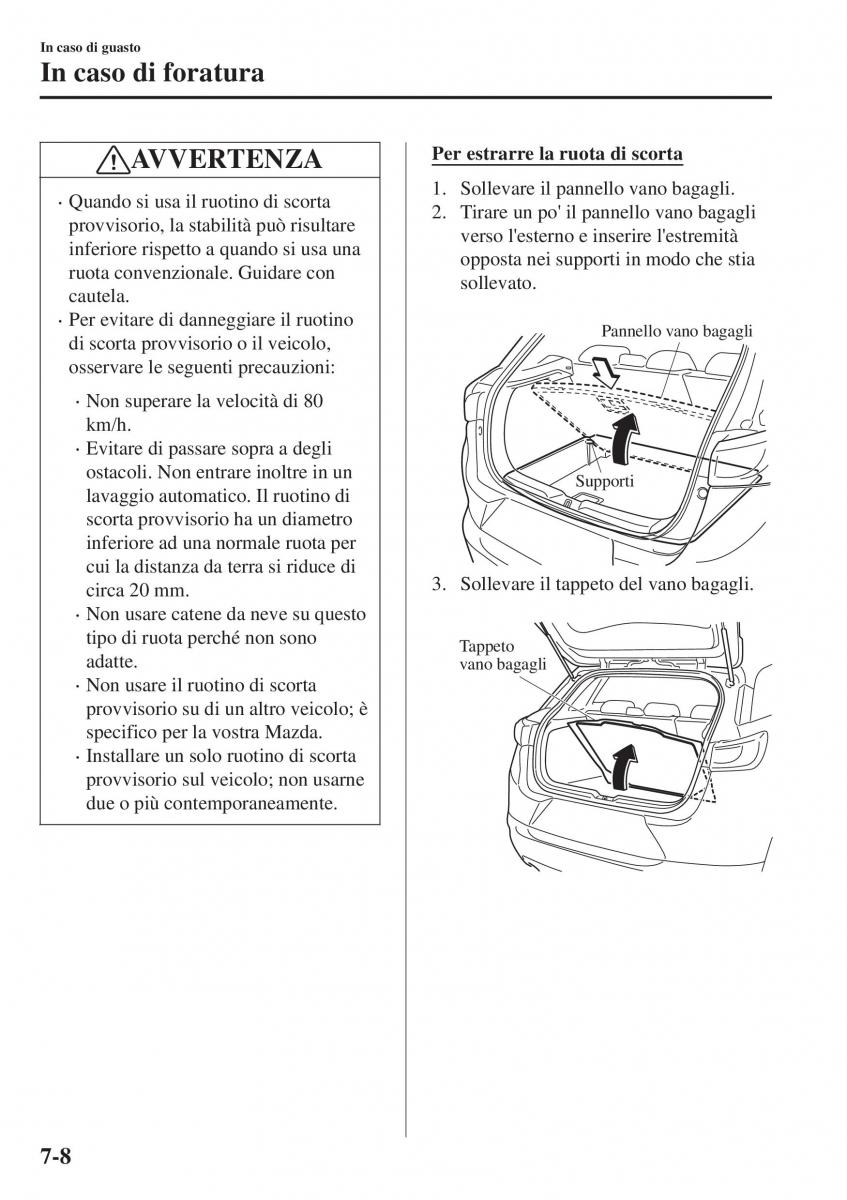 Mazda CX 3 manuale del proprietario / page 578