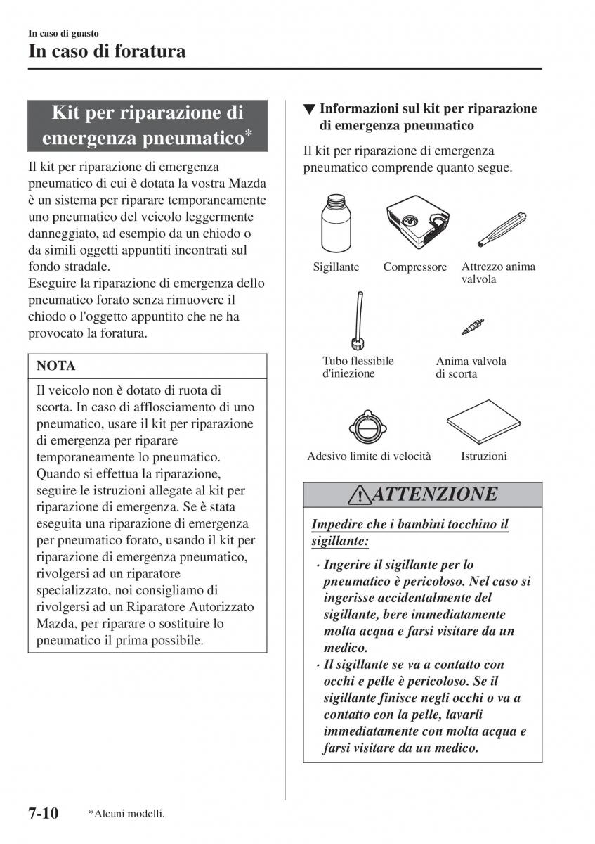 Mazda CX 3 manuale del proprietario / page 580