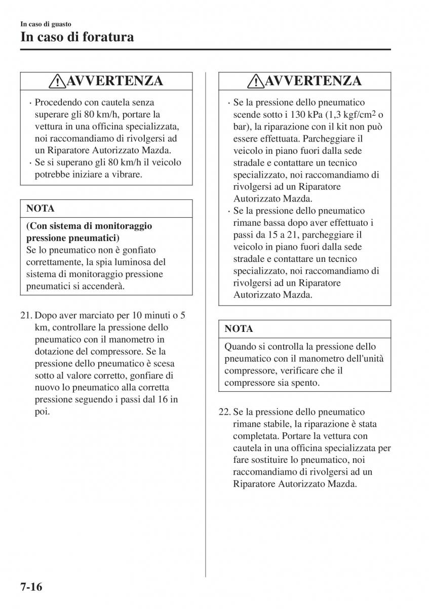 Mazda CX 3 manuale del proprietario / page 586