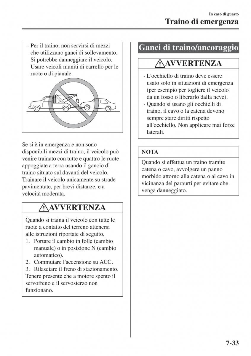 Mazda CX 3 manuale del proprietario / page 603