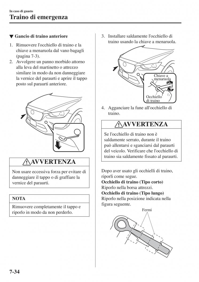 Mazda CX 3 manuale del proprietario / page 604