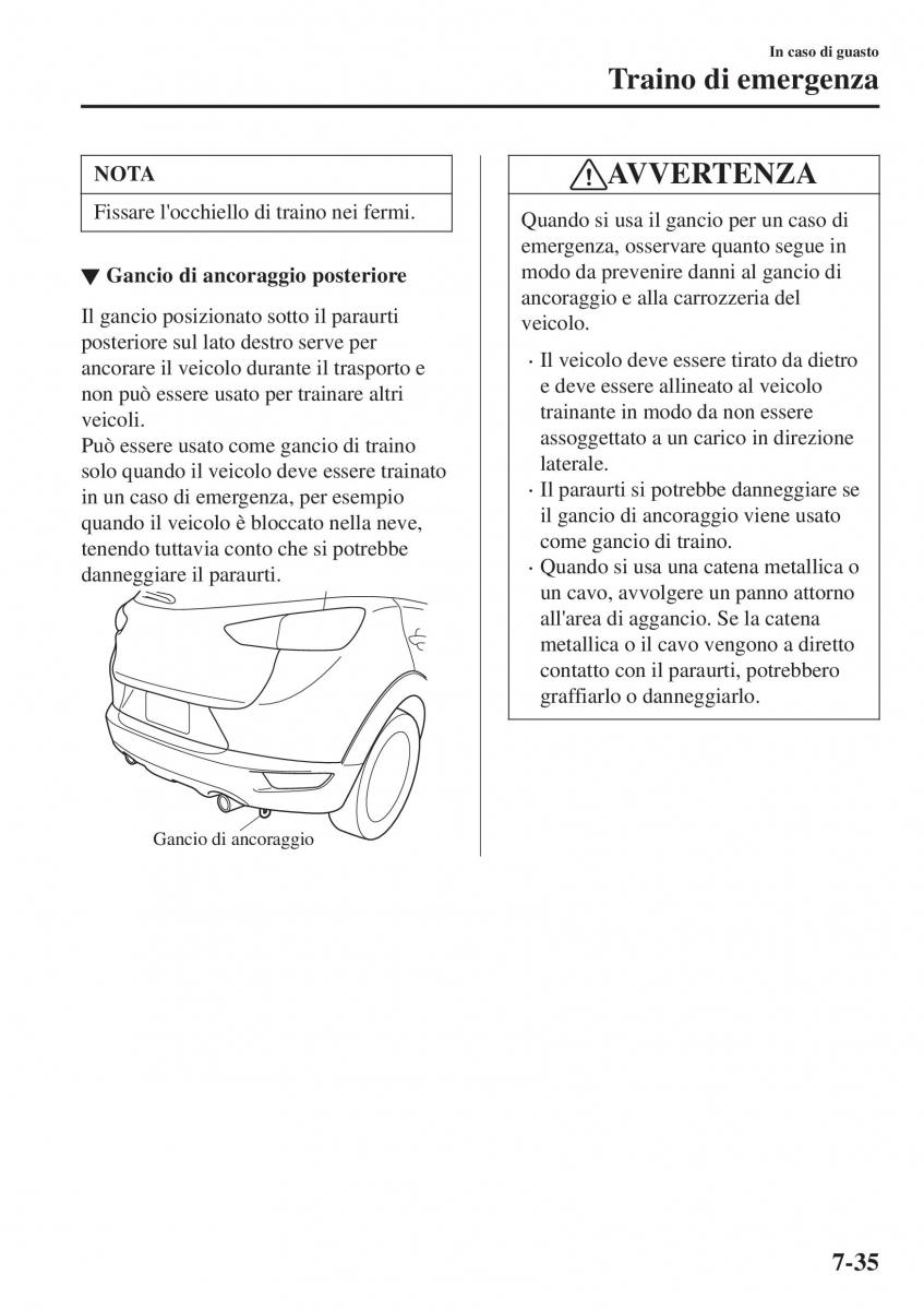 Mazda CX 3 manuale del proprietario / page 605