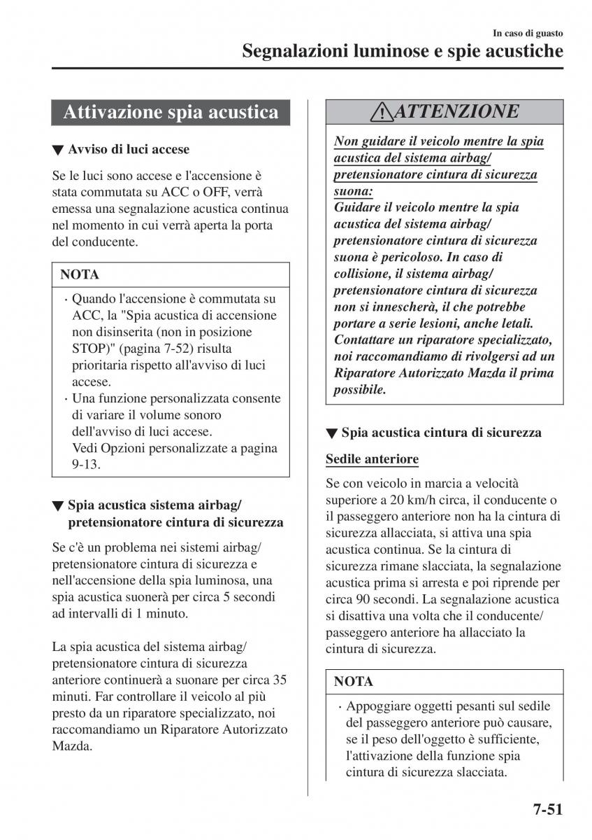 Mazda CX 3 manuale del proprietario / page 621