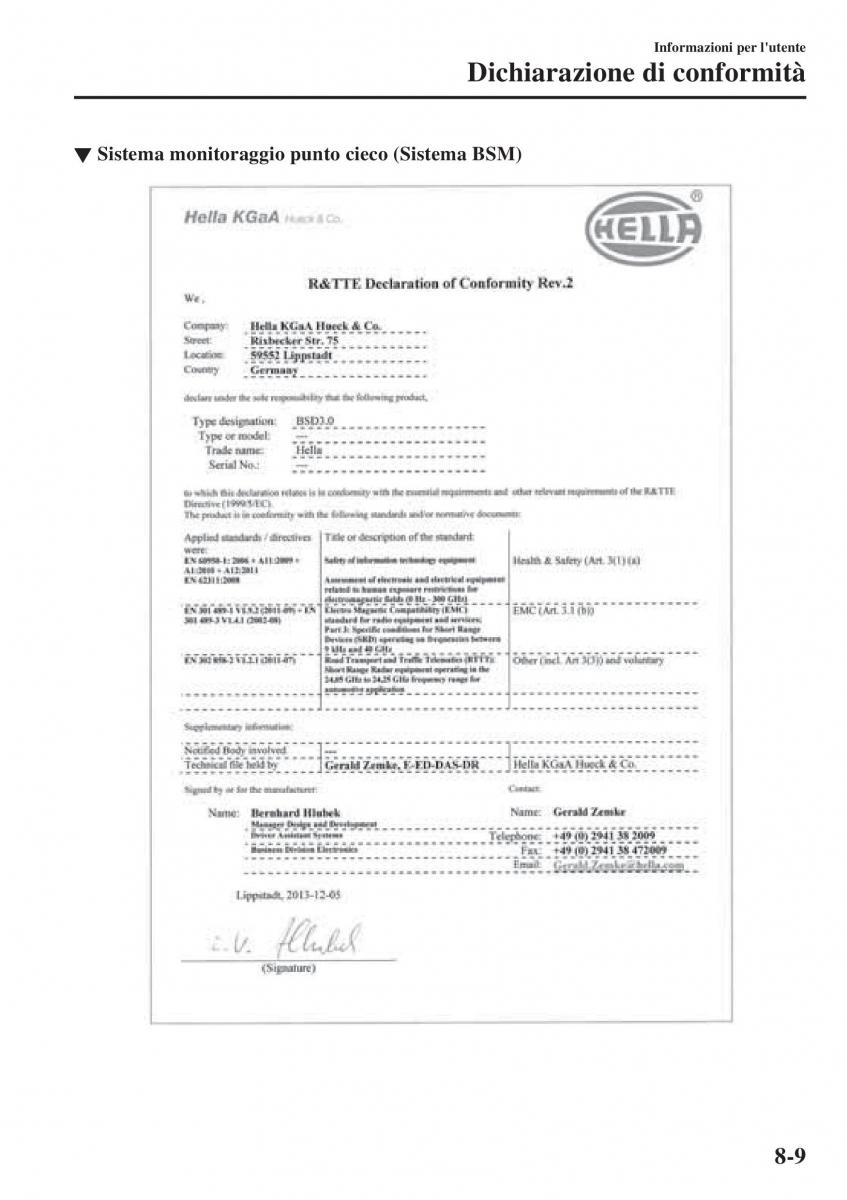 Mazda CX 3 manuale del proprietario / page 637