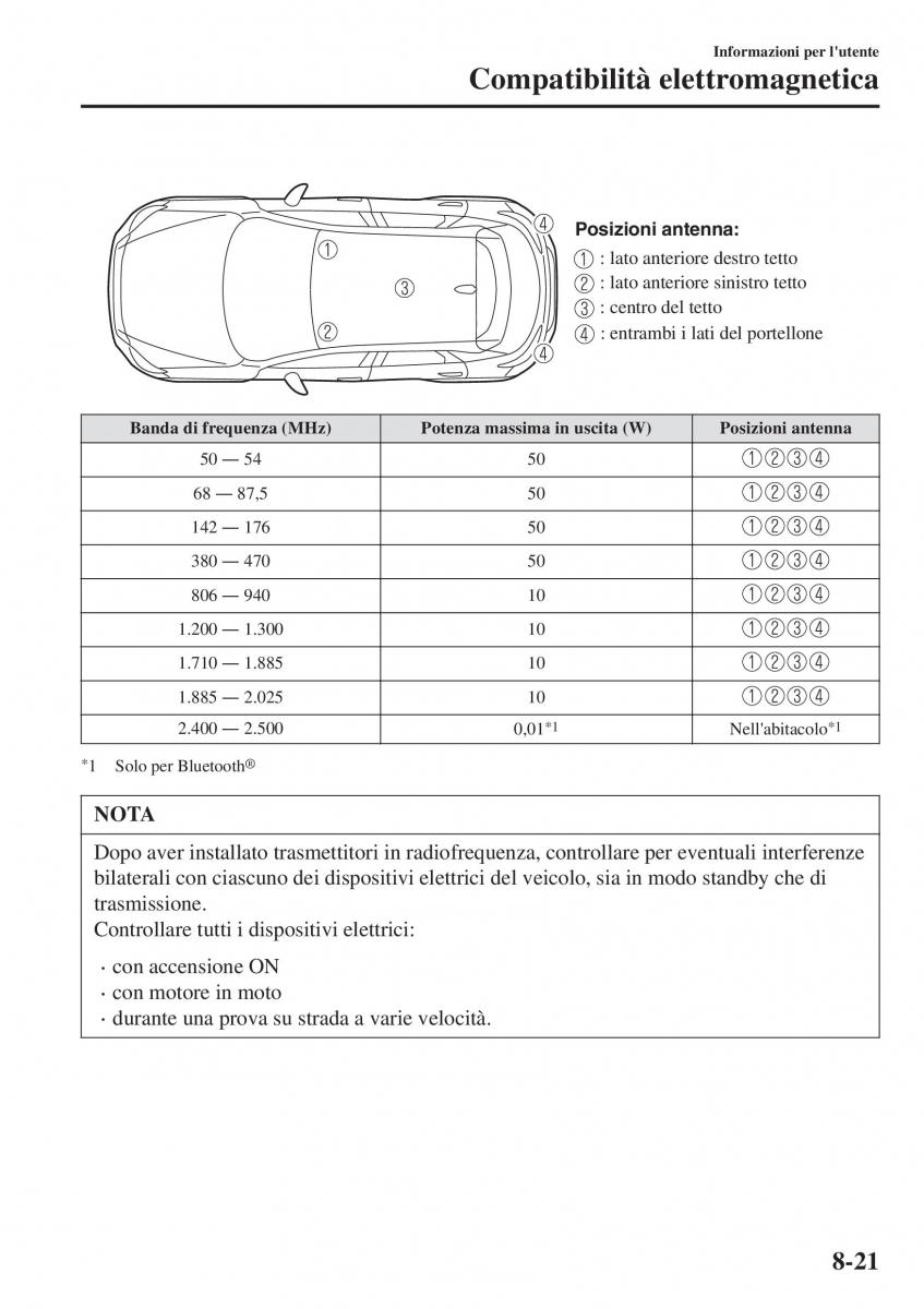 Mazda CX 3 manuale del proprietario / page 649