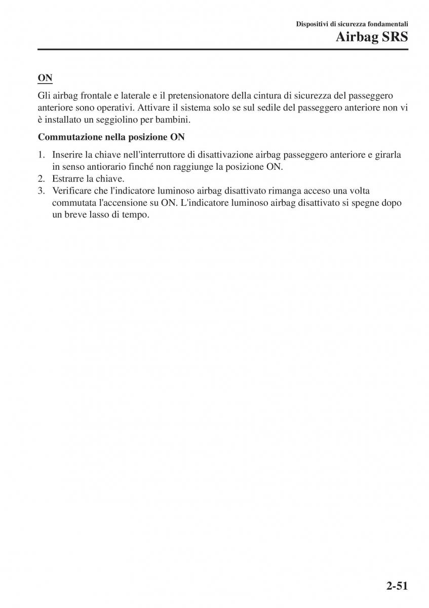 Mazda CX 3 manuale del proprietario / page 71