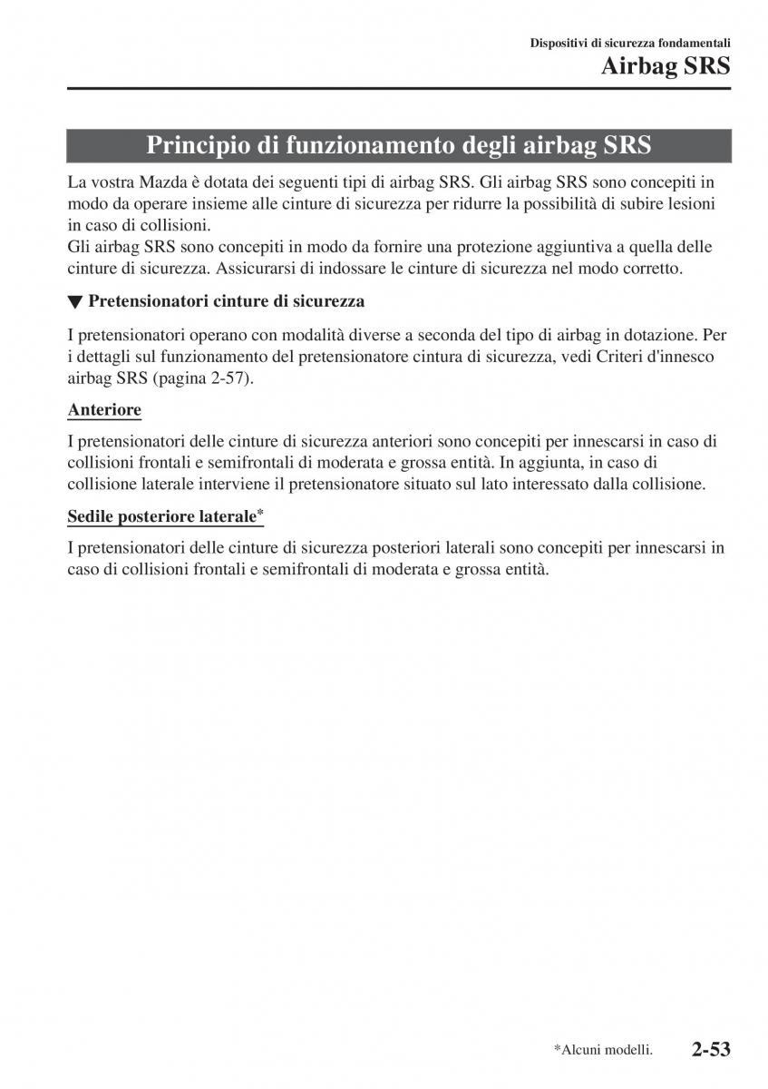 Mazda CX 3 manuale del proprietario / page 73